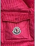 Moncler 100% Polyamide Pink Vest Size Lg (3) - photo 8