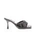 Charlotte Russe Gray Heels Size 6 - photo 1