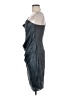 ALLSAINTS 100% Polyester Metallic Silver Cocktail Dress Size 6 - photo 5