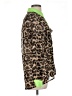 Truth NYC 100% Polyester Animal Print Green Long Sleeve Blouse Size L - photo 4