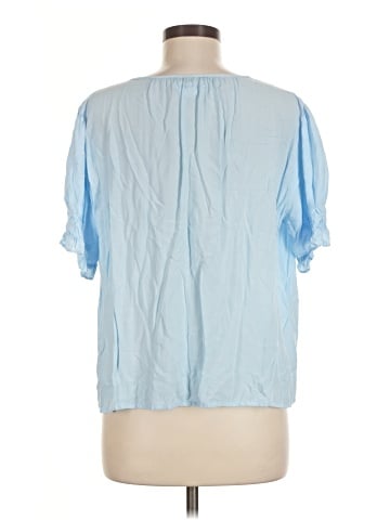 Velvet by Graham & Spencer Short Sleeve Blouse (view 2)