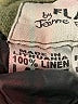 Flax 100% Linen Green Long Sleeve Blouse Size 14 (L) - photo 9