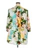 Melissa McCarthy Seven7 100% Polyester Yellow Long Sleeve Blouse Size 2X - photo 2