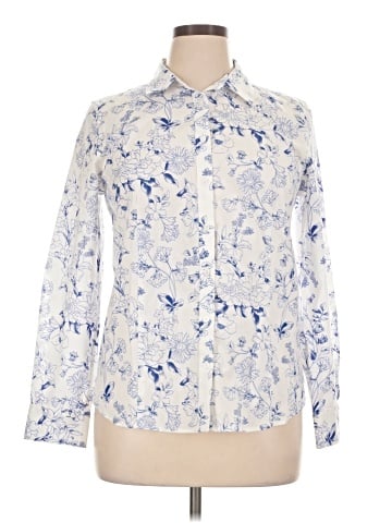 Talbots Long Sleeve Button-Down Shirt (view 1)