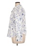 Talbots Print Ivory Long Sleeve Button-Down Shirt Size 14 - photo 5