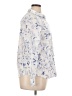 Talbots Print Ivory Long Sleeve Button-Down Shirt Size 14 - photo 4