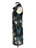 Final Touch Graphic Teal Casual Dress Size M - photo 5