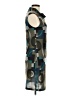 Final Touch Graphic Teal Casual Dress Size M - photo 4