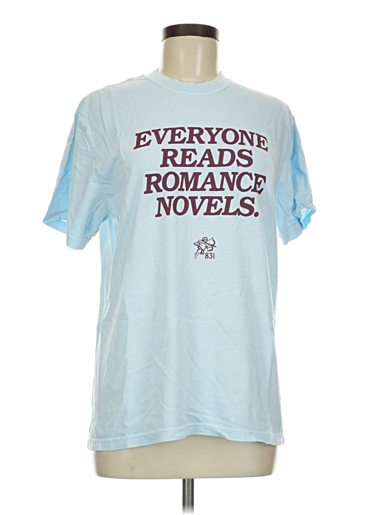 Pre-owned Comfort Colors Short Sleeve T-shirt In Blue