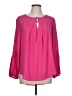 Violet & Claire 100% Polyester Pink Long Sleeve Blouse Size L - photo 1