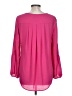 Violet & Claire 100% Polyester Pink Long Sleeve Blouse Size L - photo 2