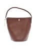 Longchamp 100% Leather Solid Brown Leather Bucket Bag One size - photo 1