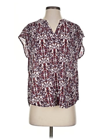 Liz Claiborne Short Sleeve Blouse (view 1)