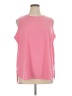 Lands' End Pink Sleeveless T-Shirt Size 1X - photo 1