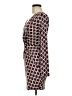 Privy Argyle Burgundy Cocktail Dress Size M - photo 5