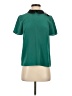Marc by Marc Jacobs 100% Silk Green Short Sleeve Silk Top Size 0 - photo 1