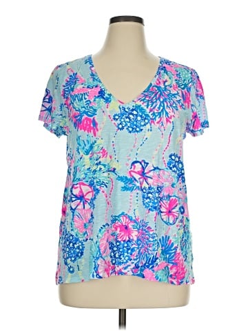 Lilly Pulitzer Short Sleeve Blouse (view 1)