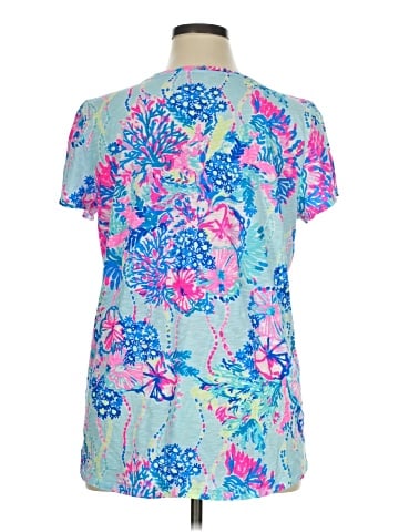 Lilly Pulitzer Short Sleeve Blouse (view 2)