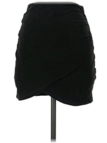 Alice + Olivia Leather Skirt (view 1)