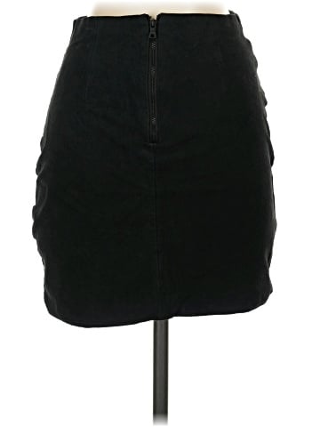 Alice + Olivia Leather Skirt (view 2)