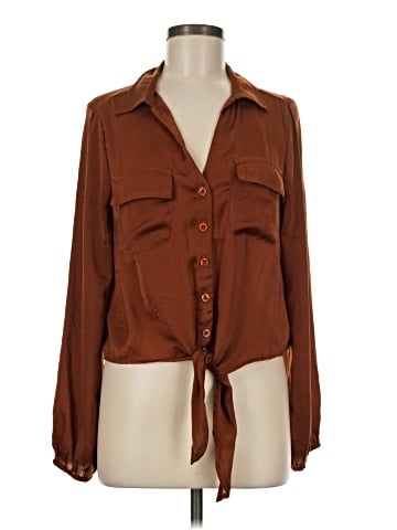 Guess Long Sleeve Blouse (view 1)