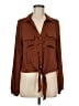Guess 100% Polyester Brown Long Sleeve Blouse Size M - photo 1