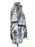 Monrow 100% Polyester Tropical Teal Windbreaker Size L - photo 4