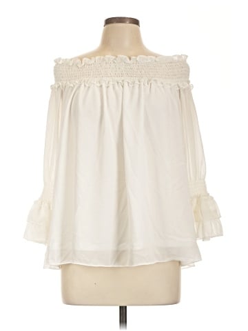 Entro 3/4 Sleeve Blouse (view 1)