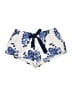 XXI 100% Cotton Floral Ivory Shorts Size 4 - photo 1
