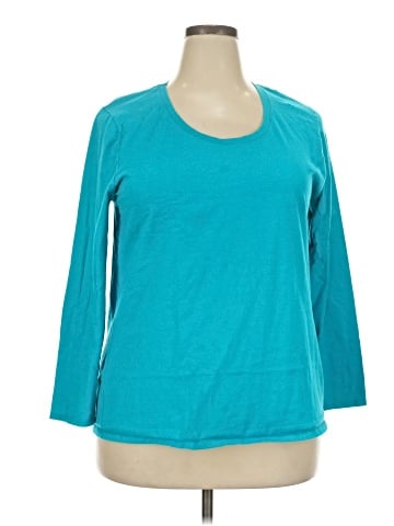 Just My Size 3/4 Sleeve T-Shirt (view 1)