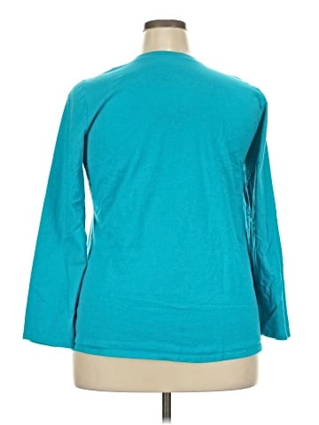 Just My Size 3/4 Sleeve T-Shirt (view 2)
