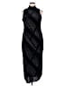 Snap Chevron-herringbone Black Cocktail Dress Size 2X - photo 1