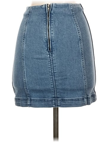 Free People Denim Skirt (view 2)