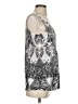 One World 100% Polyester Silver Sleeveless Blouse Size S - photo 4