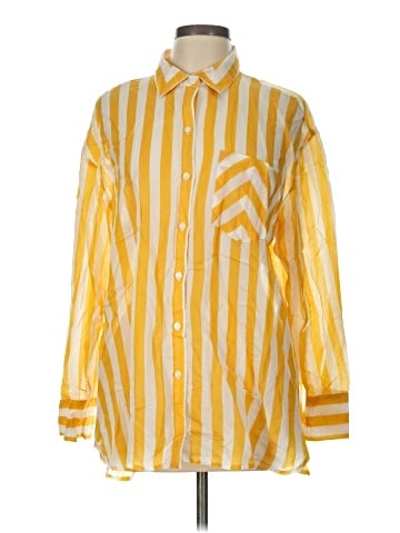 Worthington 3/4 Sleeve Button-Down Shirt (view 1)