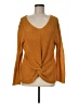 Love Tree 100% Acrylic Gold Orange Pullover Sweater Size M (estimated) - photo 1