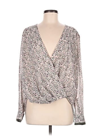 DKNY Long Sleeve Blouse (view 1)