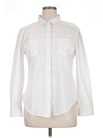 Per Se Long Sleeve Button-Down Shirt (view 1)