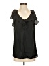 Esley 100% Polyester Black Sleeveless Blouse Size S - photo 1