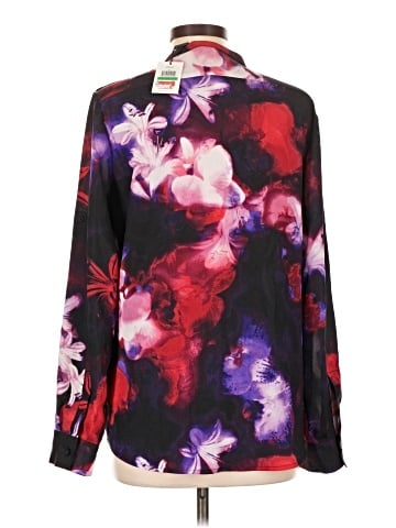 Calvin Klein Long Sleeve Blouse (view 2)