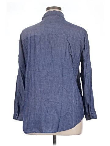 Kensie Long Sleeve Button-Down Shirt (view 2)