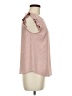 Monteau Pink Sleeveless Blouse Size M - photo 4