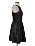 City Triangles Metallic Black Cocktail Dress Size 5 - photo 4
