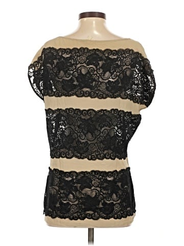 Gibson Short Sleeve Silk Top (view 2)