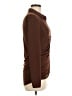Venus Brown Long Sleeve Blouse Size M - photo 4