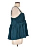 Torrid Teal Sleeveless Blouse Size Lg Plus (0) - photo 4
