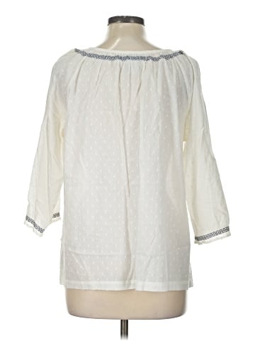 P.E.T.A.L.S 3/4 Sleeve Blouse (view 2)