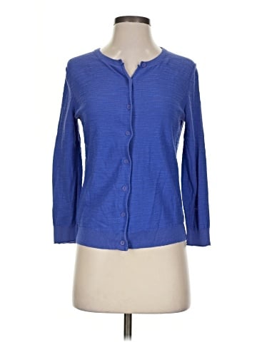 Ann Taylor LOFT 3/4 Sleeve Button-Down Shirt (view 1)