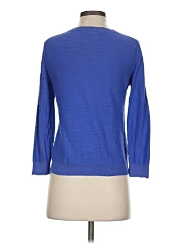 Ann Taylor LOFT 3/4 Sleeve Button-Down Shirt (view 2)