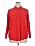 Apt. 9 100% Polyester Solid Red Long Sleeve Blouse Size 1X - photo 1